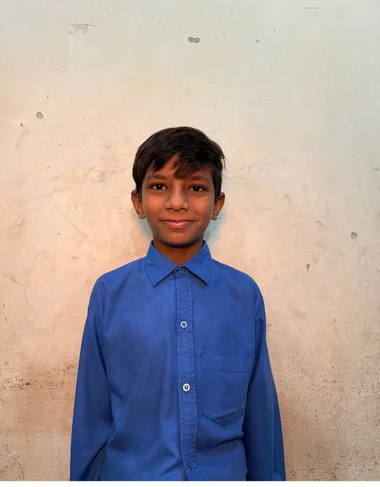 Ayan Asif studying at MinorCare school in Lalyani Kasur | MinorCare Foundation supporting Christian children in Pakistan