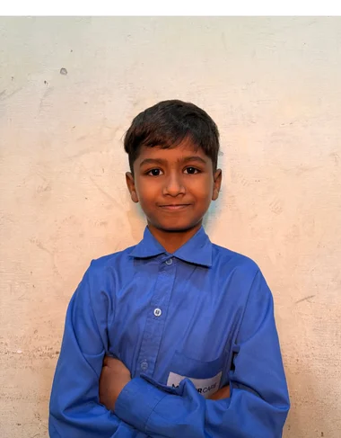 Michael Aslam studying at MinorCare school in Lalyani Kasur | MinorCare Foundation supporting Christian children in Pakistan
