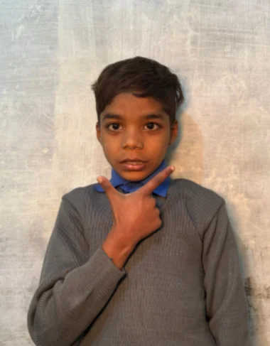 Christian student learning at MinorCare Foundation school Pakistan through US 501c3 nonprofit donor support