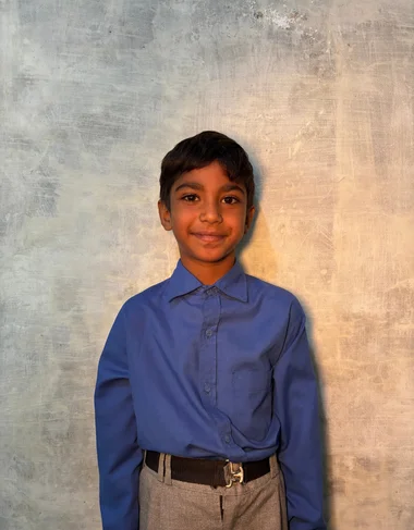 Christian girl Anoosh Fahim studying at MinorCare Foundation school Pakistan with US nonprofit donor support