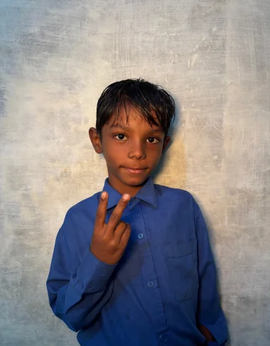 Christian boy Danial Bagga studying at MinorCare Foundation school Pakistan with US nonprofit donor support