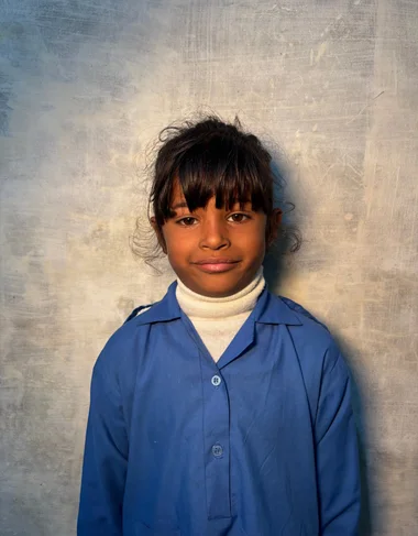 Christian student Roopstar Gulfam at MinorCare Foundation school Pakistan supported by US 501c3 nonprofit donors